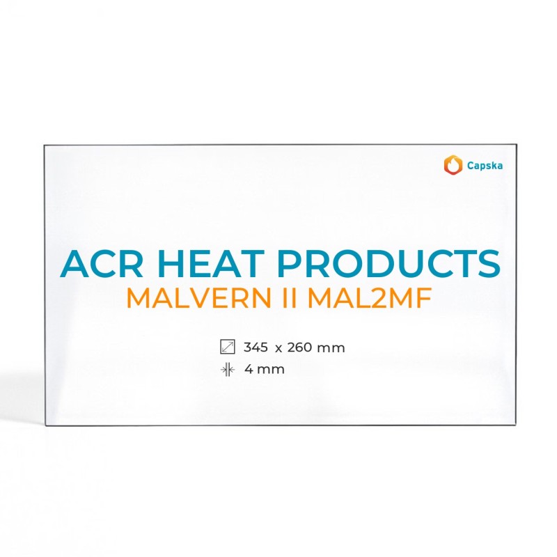 Vetro Acr Heat Products MALVERN II MAL2MF - Vetro Rettangolo per stufa a legna