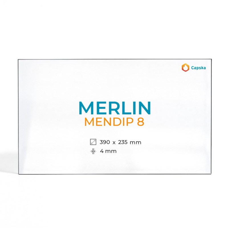 Merlin MENDIP 8 Glass Panel for Wood Burning Stove