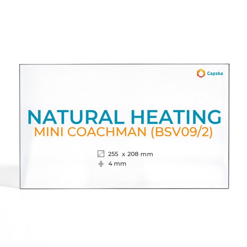 Natural Heating MINI COACHMAN BSV09/2 Glass Panel