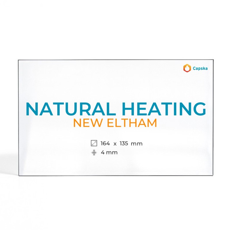 Natural Heating NEW ELTHAM Glass for Wood Burning Stove