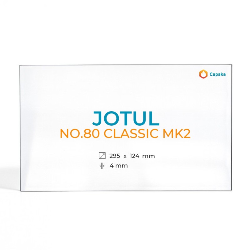 Jotul NO.80 CLASSIC MK2 Glass Panel for Wood Burning Stove