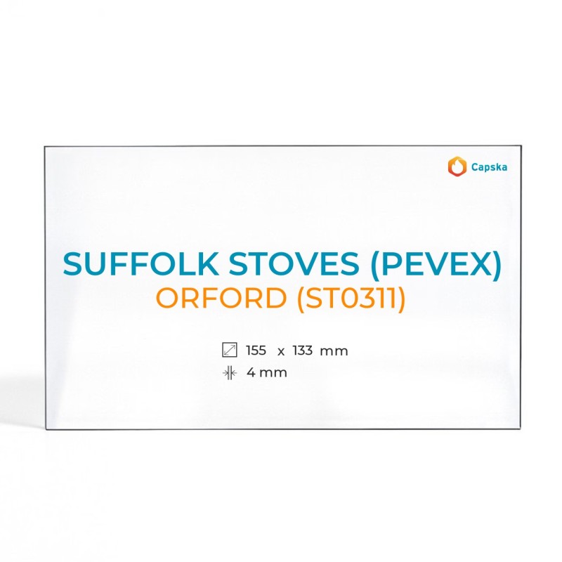 Suffolk Stoves (Pevex) ORFORD (ST0311) Glass Panel