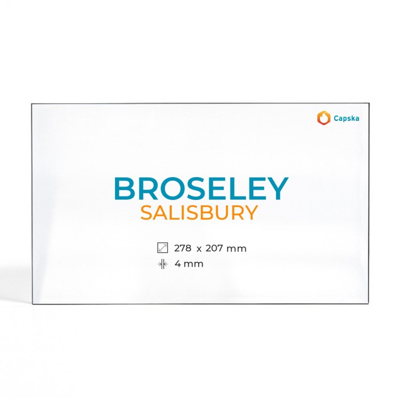 Broseley SALISBURY Glass Panel - Wood Burning Stove Accessory