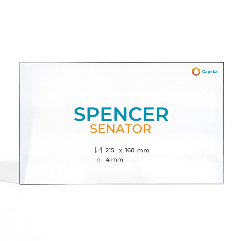 Spencer SENATOR Glass - Rectangular Panel for Wood Burning Stove