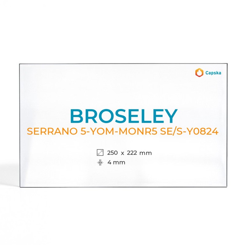 Broseley SERRANO 5-YOM-MONR5 SE/S-Y0824 Glass Panel
