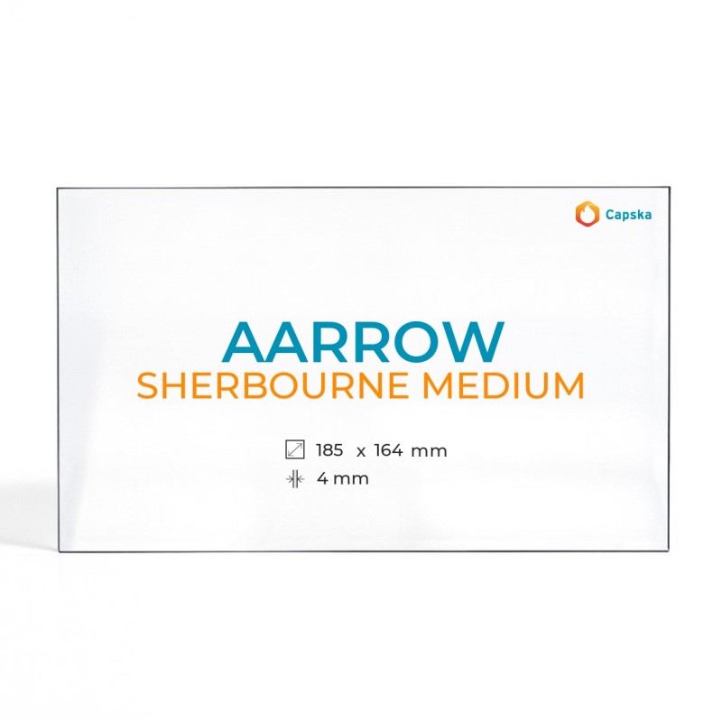 Vitre Aarrow SHERBOURNE MEDIUM - Verre Rectangle pour poêle à bois