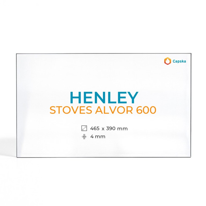 Henley ALVOR 600 Glass Panel for Wood Burning Stove