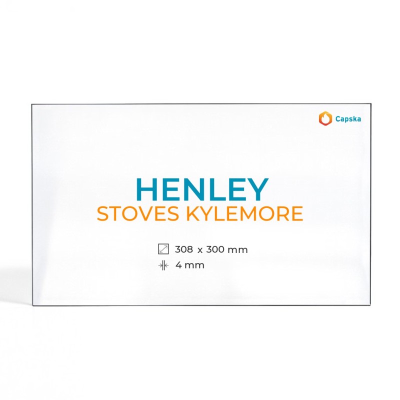 Henley STOVES KYLEMORE Glass Panel for Wood Burning Stove