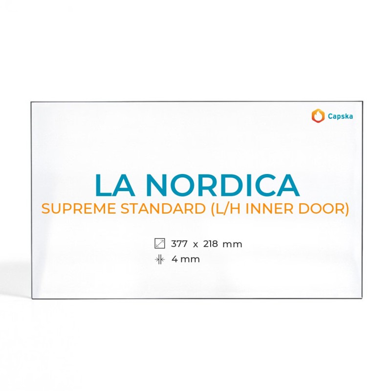 Vetro La Nordica SUPREME STANDARD - Vetro Rettangolo per stufa a legna