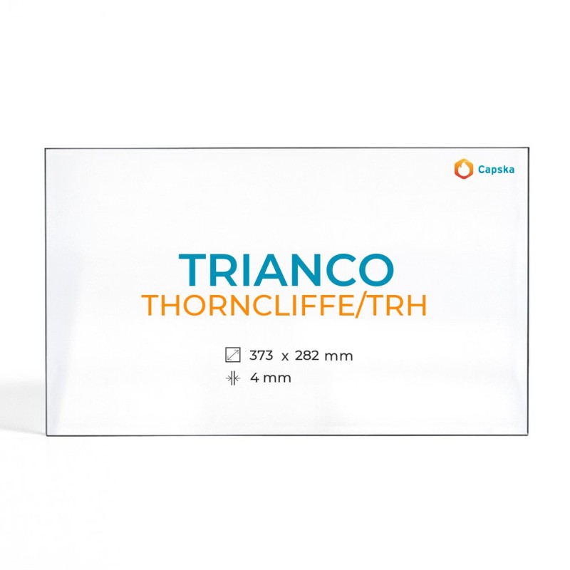 Vetro Trianco THORNCLIFFE/TRH - Vetro Rettangolo per stufa a legna