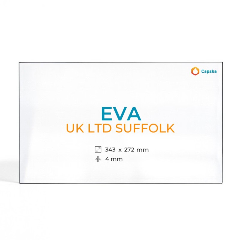 EVA UK LTD SUFFOLK Glass Panel for Wood Burning Stove
