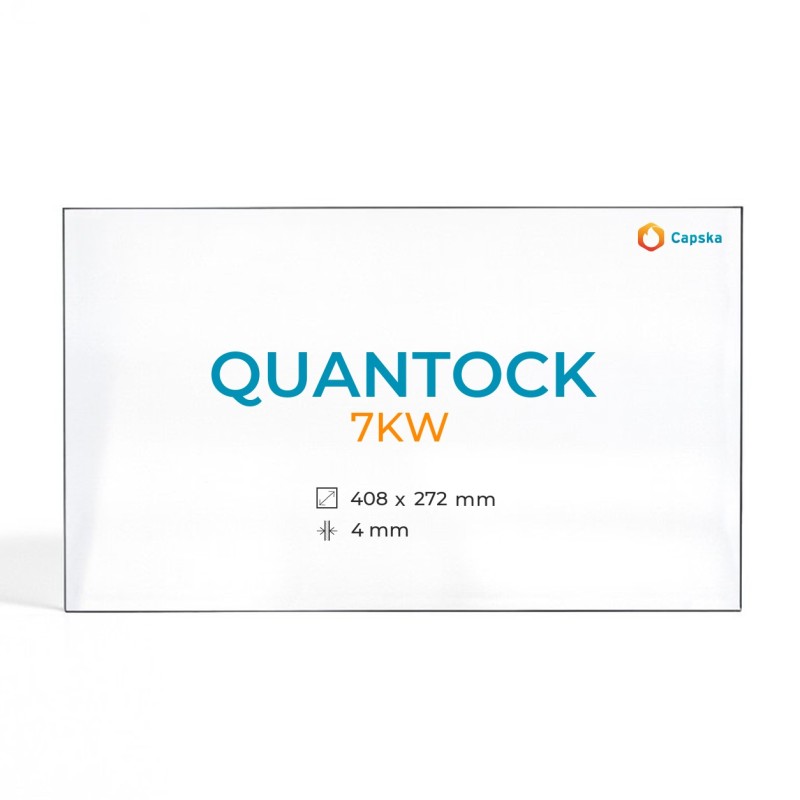 Quantock 7KW Glass Panel for Wood Burning Stove