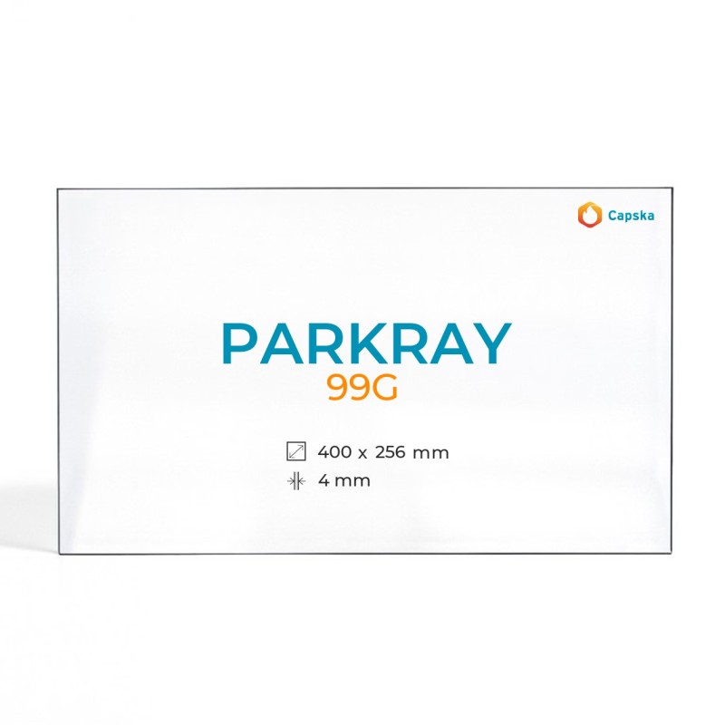 Vitre Parkray 99G - Verre Rectangle pour poêle à bois