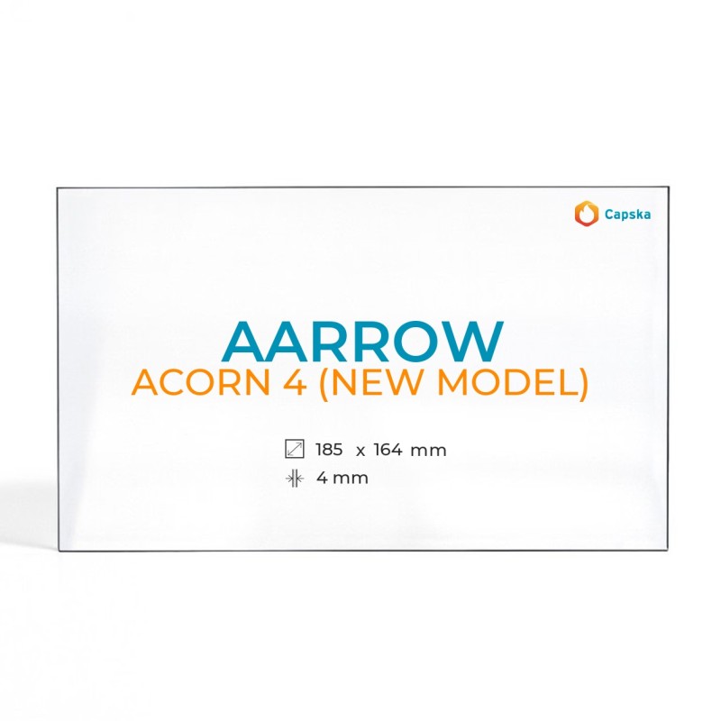 AARROW ACORN 4 Glass Panel - Wood Burning Stove Accessory