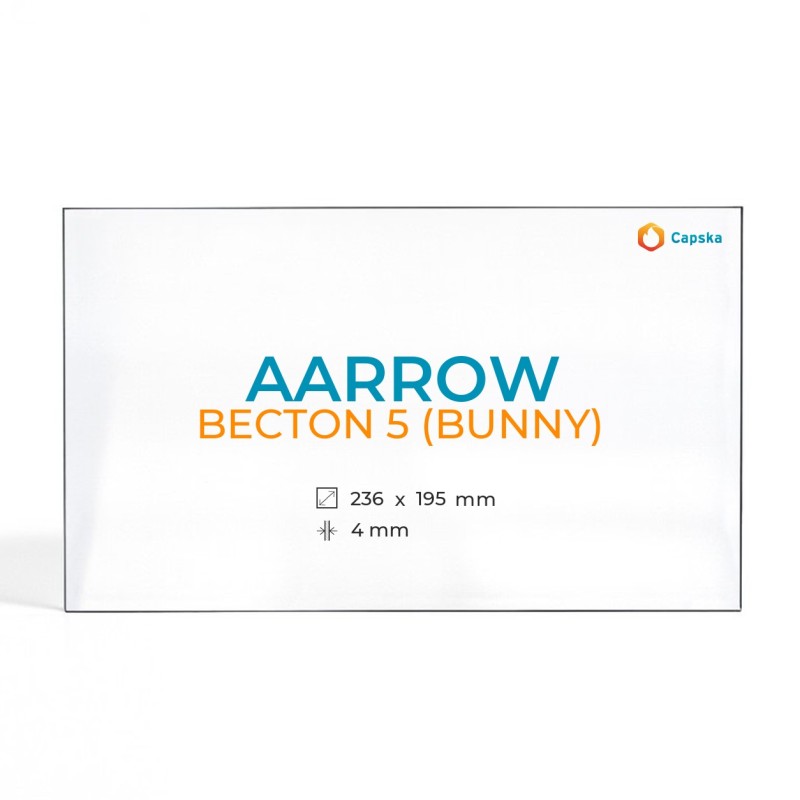 Aarrow BECTON 5 (BUNNY) Glass Panel - Wood Burning Stove