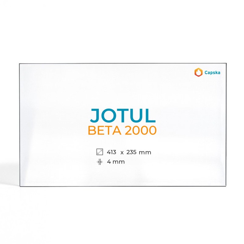 Jotul BETA 2000 Glass - Rectangular Panel for Wood Burning Stove