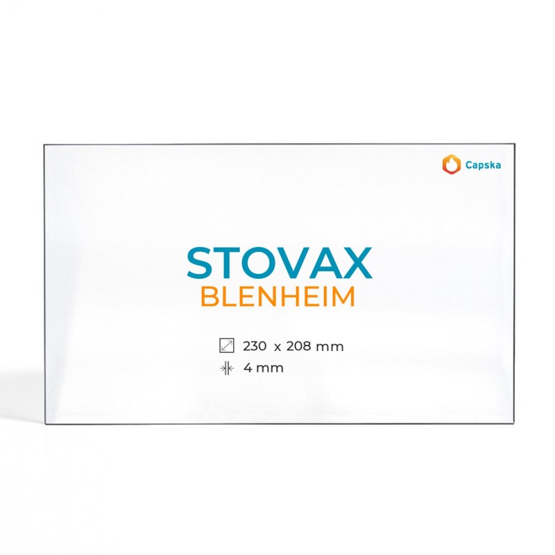Vetro Stovax BLENHEIM - Vetro Rettangolo per stufa a legna