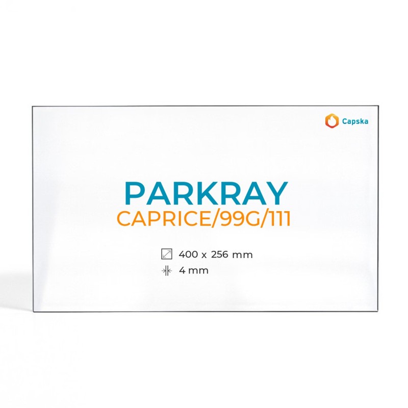 Parkray CAPRICE/99G/111 Glass - Rectangular Panel for Wood Burning Stove