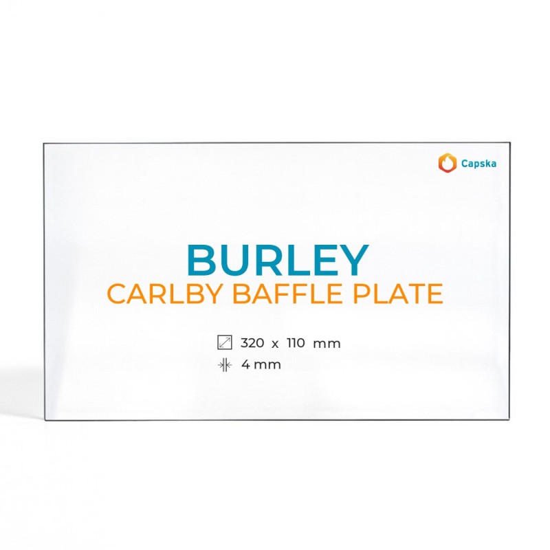 Burley CARLBY BAFFLE PLATE Glass - Rectangular Panel