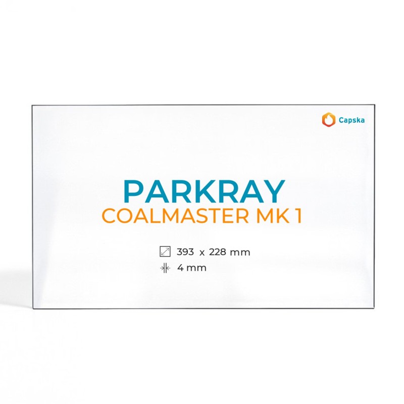 Parkray COALMASTER MK 1 Glass - Rectangular Panel