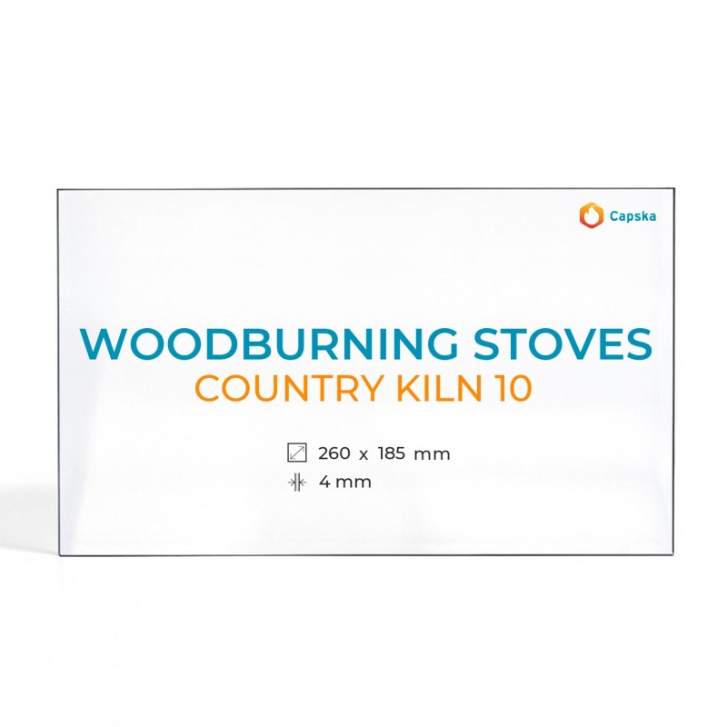 Woodburning Stove COUNTRY KILN 10 Glass Panel