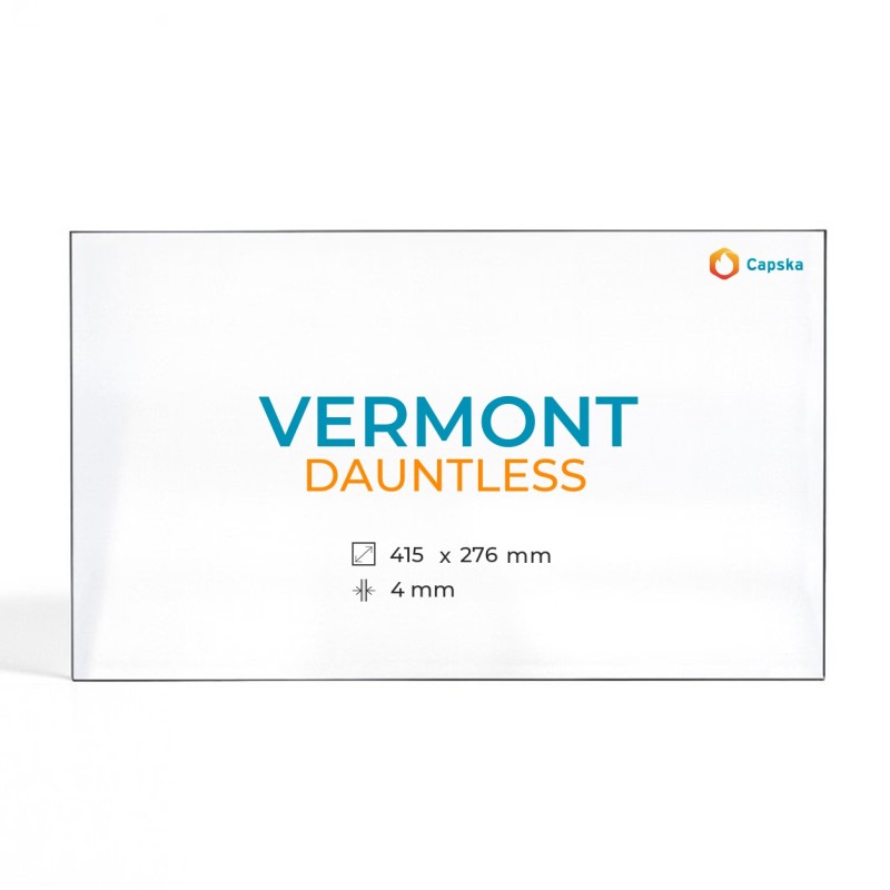 Vitre Vermont Castings DAUNTLESS - Verre Rectangle pour poêle à bois