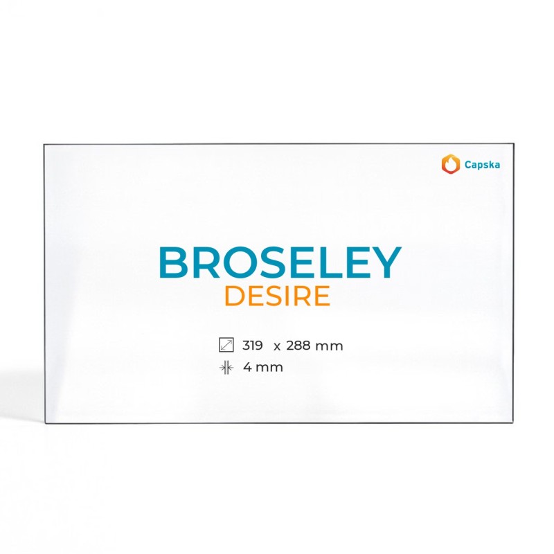 Vetro Broseley DESIRE - Vetro Rettangolo per stufa a legna