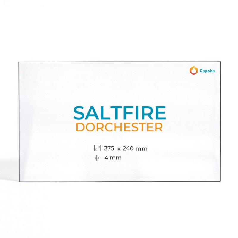 Saltfire DORCHESTER Glass Panel for Wood Burning Stove
