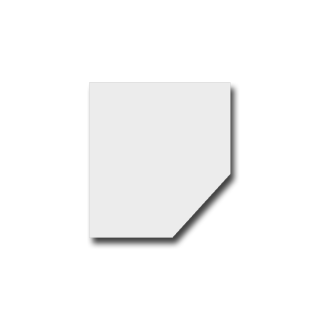 Plaque De Sol Verre Pentagone - Ref DN-017.PSV3