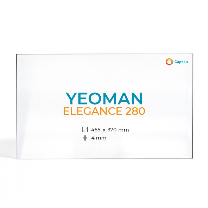 Vetro Yeoman ELEGANCE 280 per stufa a legna