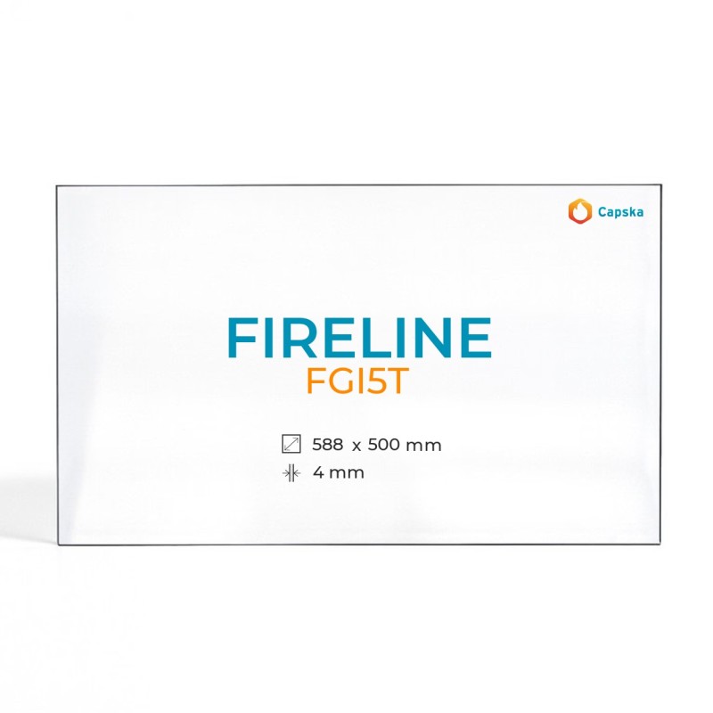 Fireline FGI5T Glass Panel for Wood Burning Stove