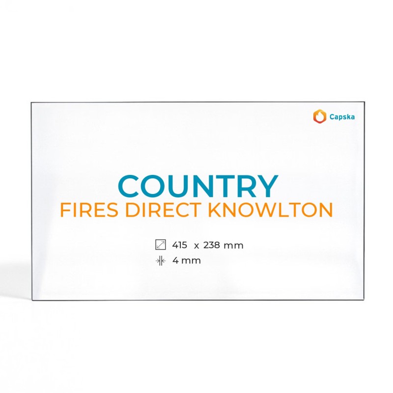 Vitre Country FIRES DIRECT KNOWLTON - Verre pour poêle à bois