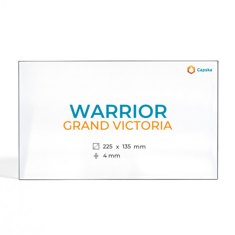 Warrior GRAND VICTORIA Glass Panel for Wood Burning Stove