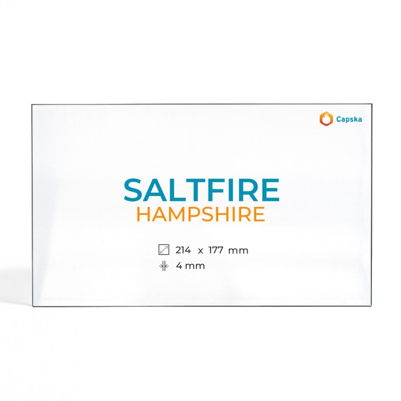 Saltfire HAMPSHIRE Glass Panel for Wood Burning Stove