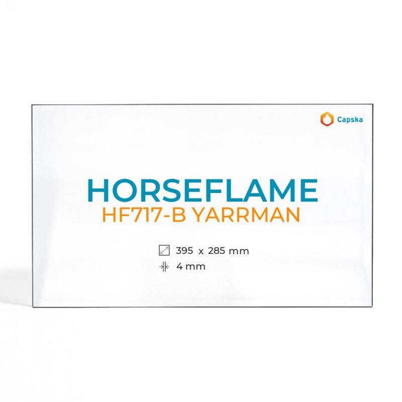 Horseflame HF717-B YARRMAN Glass Panel for Wood Burning Stove