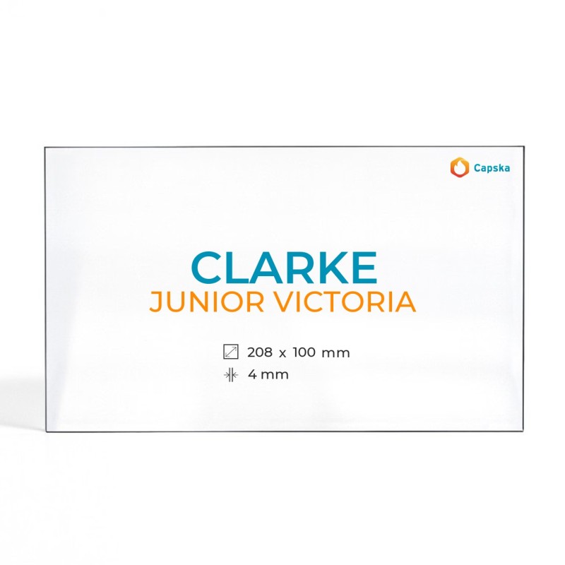 Vetro Clarke JUNIOR VICTORIA - Vetro Rettangolo per stufa a legna