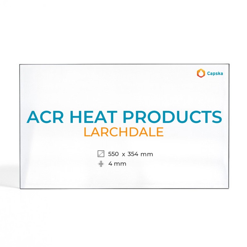 Vetro Acr Heat Products LARCHDALE - Vetro Rettangolo per stufa a legna