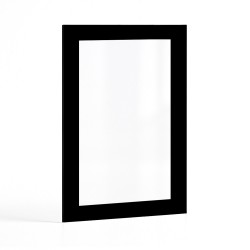 Extraflame SOUVENIR STEEL Glass - Rectangular Screen-printed glass panel for fireplace insert