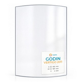 Vetro Godin VERTIGO 2011 - Vetro Curvo per caminetto