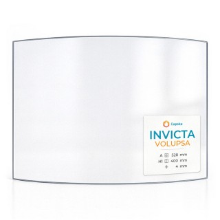 Invicta VOLUSPA Glas - Kaminglas für Kaminofen