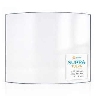 Vetro Supra TULKA - Vetro Curvo per stufa a legna