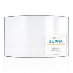 Vitre Supra DIADEME 501A / 531A - Verre Courbe pour insert