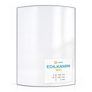 Edilkamin RIO Glas - Kaminglas für Pelletofen