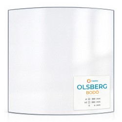 Vetro Olsberg BODÖ - Vetro Curvo per stufa a legna