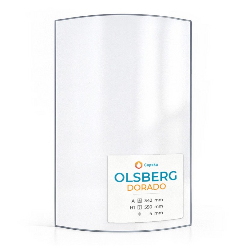 Vitre Olsberg DORADO - Verre Courbe pour poêle à bois