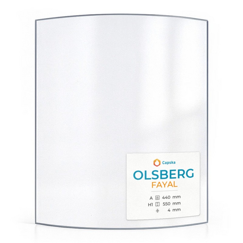 Olsberg FAYAL Glas - Kaminglas für Kaminofen