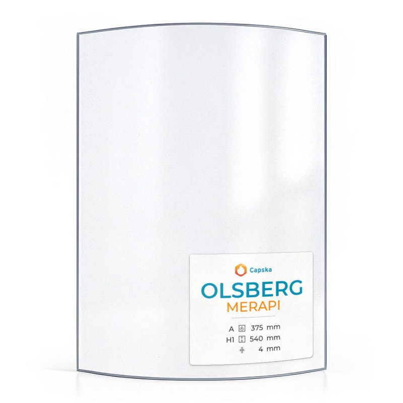 Olsberg MERAPI Glas - Kaminglas für Kaminofen