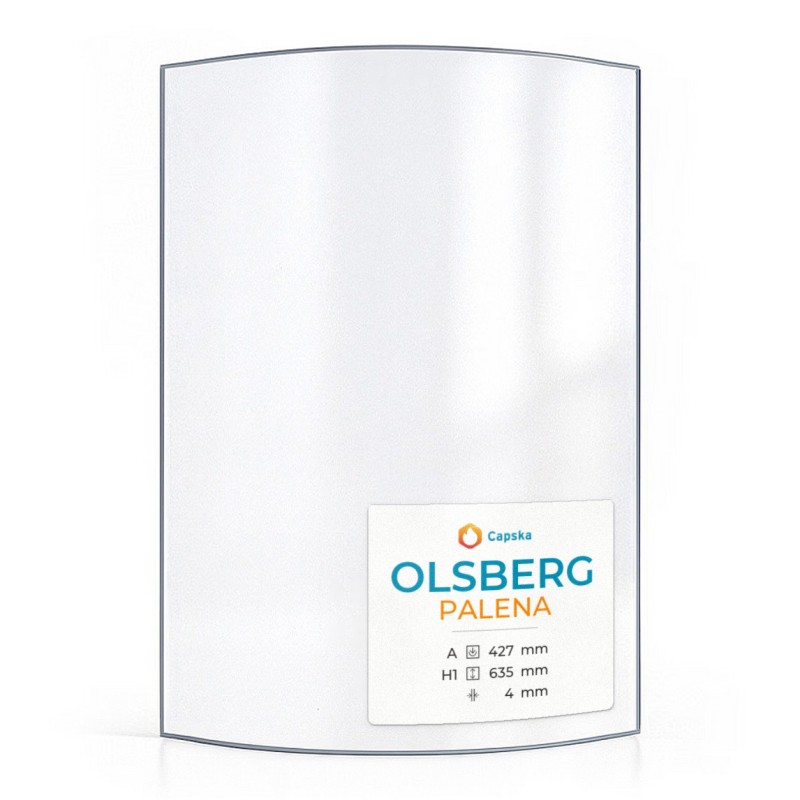 Vitre Olsberg PALENA - Verre Courbe pour poêle à bois