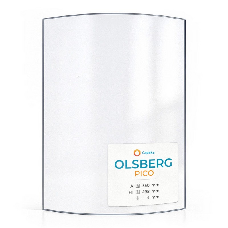 Olsberg PICO Glass - Curved Panel for Wood Burning Stove