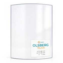 Vetro Olsberg TELICA - Vetro Curvo per stufa a legna